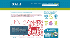 Desktop Screenshot of aiha.org