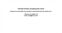 Desktop Screenshot of aiha.com.br